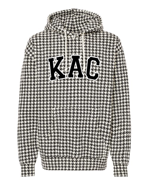 KAC Houndstooth Hooded Sweatshirt