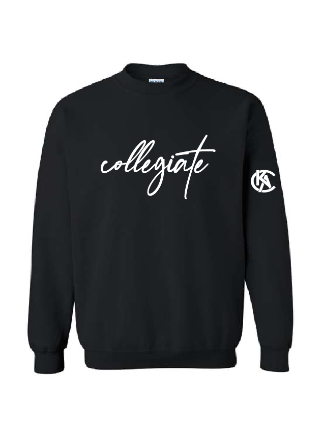 KAC Script Collegiate Crewneck Sweatshirt