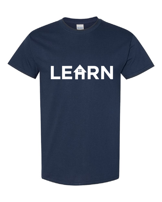 LEARN Tee - Navy