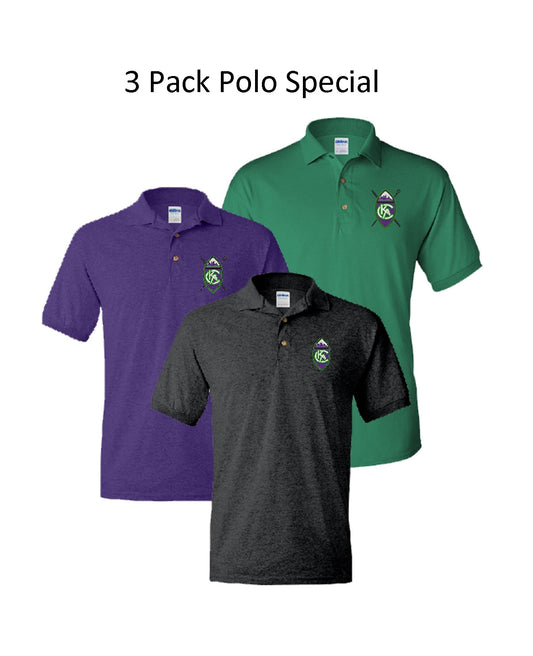 KAC 3 Pack Polo