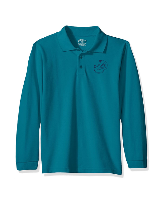 DBA K-4th Polo Teal - LS