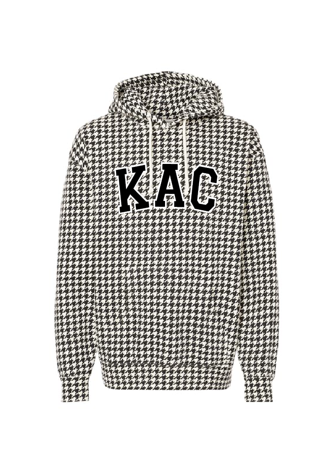 KAC Houndstooth Hooded Sweatshirt