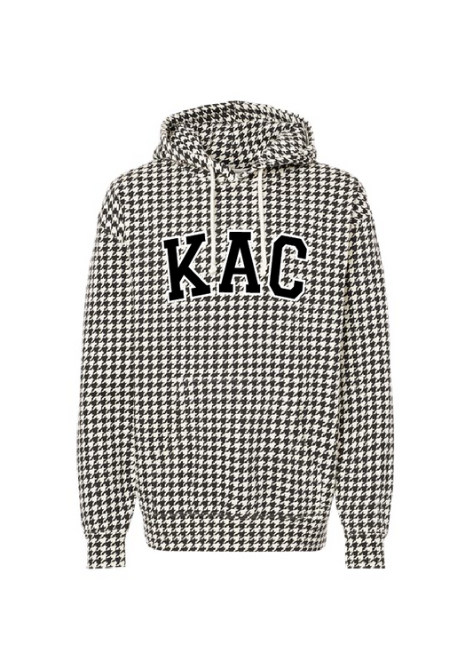 KAC Houndstooth Hooded Sweatshirt