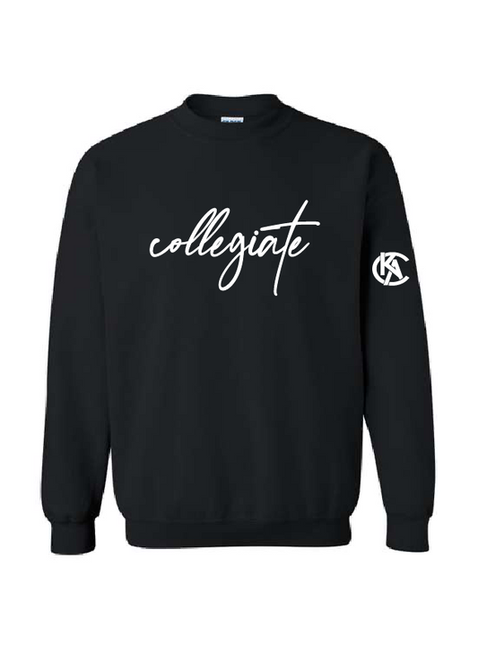 KAC Script Collegiate Crewneck Sweatshirt
