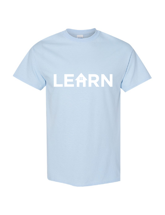 LEARN Tee - Light Blue