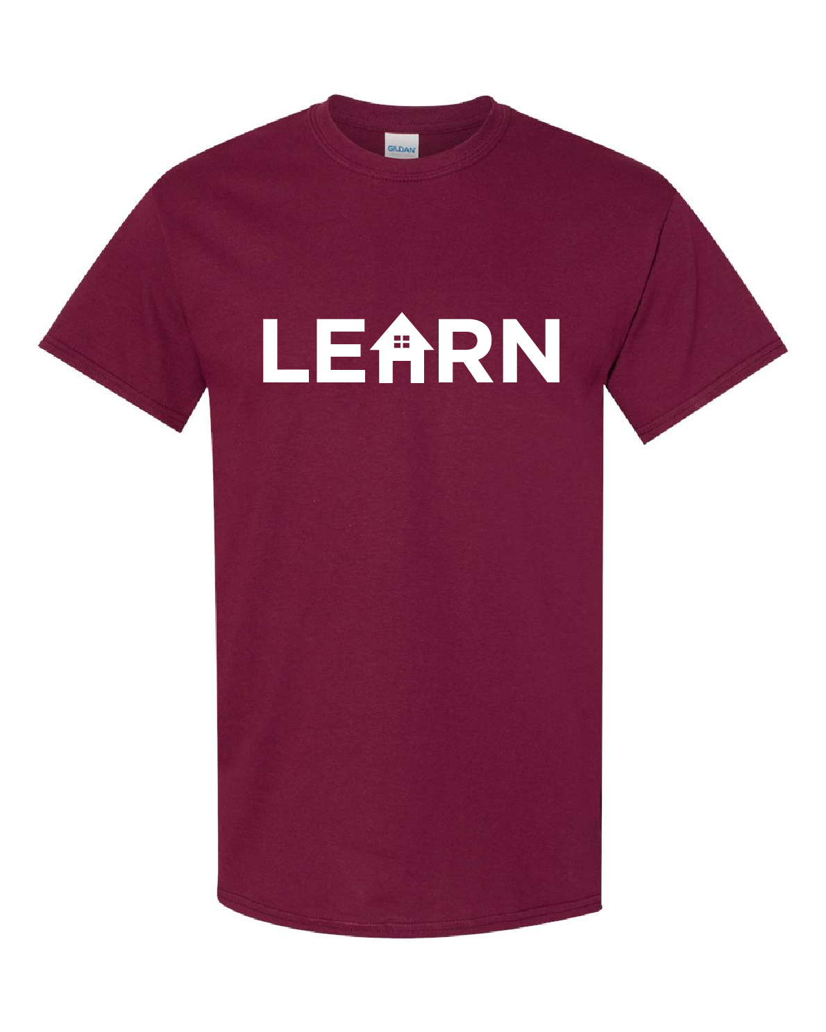 LEARN Tee - Maroon