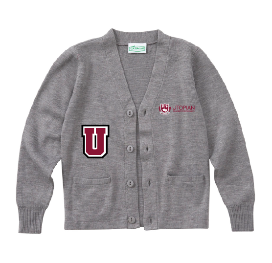 UTOPIAN Varsity Cardigan Sweater