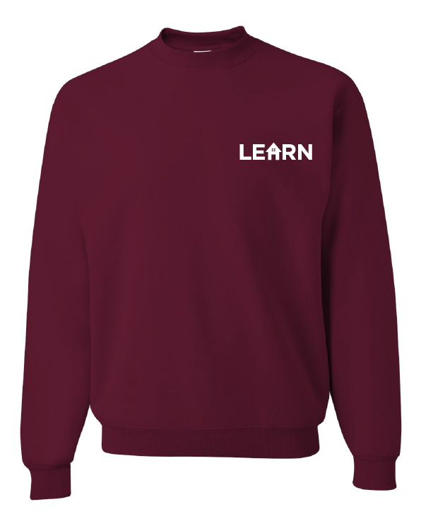 LEARN Sweatshirt - Maroon
